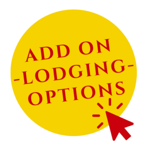 icon saying view add on lodging options. River Expeditions West Virginia